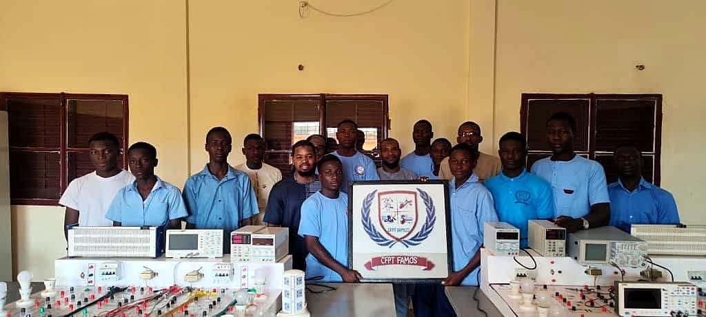 Groupe d'apprenants du CFPT-FAMOS